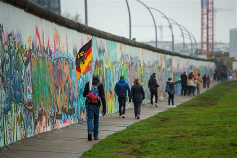 A 200 Foot Section Of The Berlin Wall Has Been Torn Down To Make Way