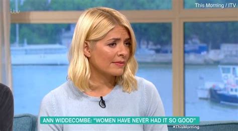 viewers livid after ann widdecombe shuts holly willoughby down mid interview tyla