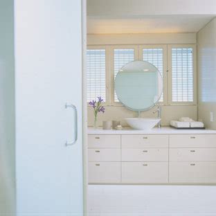 Our soft, spongy bath mats offer a unique, personal accent to your bathroom. Mirror In Front Of Window | Houzz