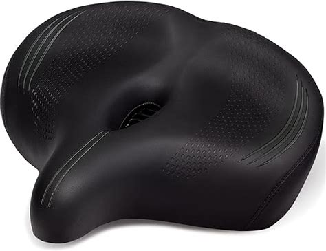 Cdywd Oversized Bike Seat For Men Women Comfort Extra Wide Soft Bicycle Seat Cushion Large
