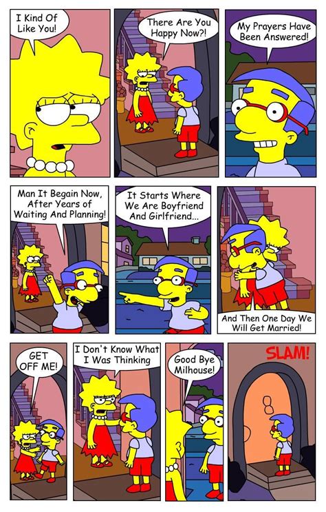 Pin De Ariadna Fajardo En Comic Los Simpson Tarea De Ingles