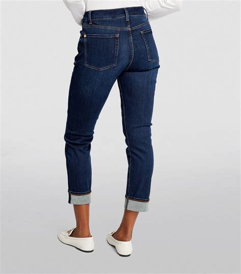 Womens For All Mankind Blue Relaxed Skinny Jeans Harrods