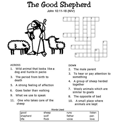 Worksheets don't just have to be simple fill in the blank type questions. 15 Fun Bible Crossword Puzzles | Kitty Baby Love