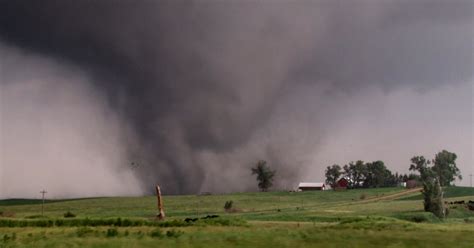 Large Tornado Touches Down In Nebraska