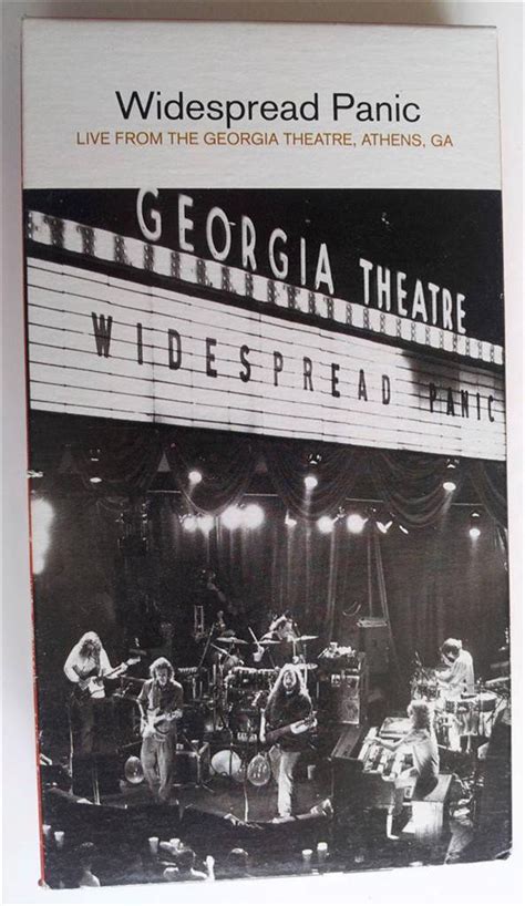 Widespread Panic Live From The Georgia Theatre Athens Ga 1991 Vhs
