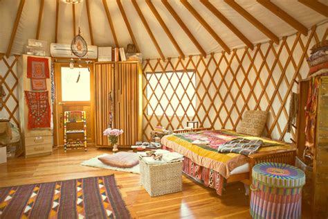 Yurts Are Rounded Semi Permanent Tent Structures That Are Typically
