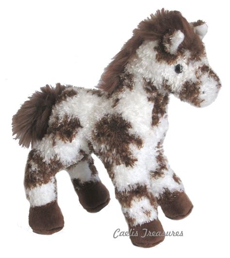 Douglas Stoney Brown White Appaloosa Horse 9 Plush Pony Stuffed Animal