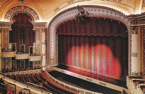 Cleveland Ohio Playhouse Square State Theatre Interior Auditorium