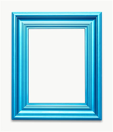 Blue Photo Frame Mockup Premium Image By Rawpixel Com Donlaya Blue Picture Frames Frame