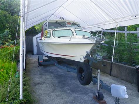 19 Foot Glasply Cuddy Cabin Boat With Trailer For Sale In Campbell