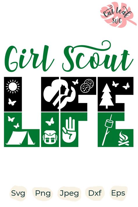 Girl Scout Svg Girl Scout Logo Svg Summer Svg Scout Svg Etsy In Girl Scout Logo Girl