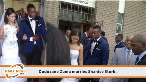 Duduzane Zuma Marries Shanice Stork Youtube