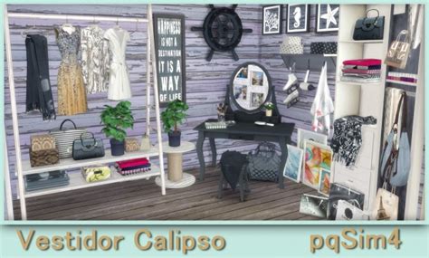 Pqsims4 Dressing Room Calipso • Sims 4 Downloads