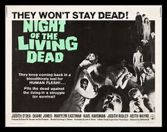 Image result for 1968 - "Night of the Living Dead"