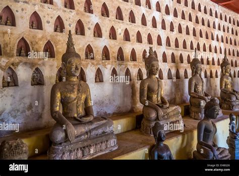 Ancient Temple In Laos Stock Photo Alamy