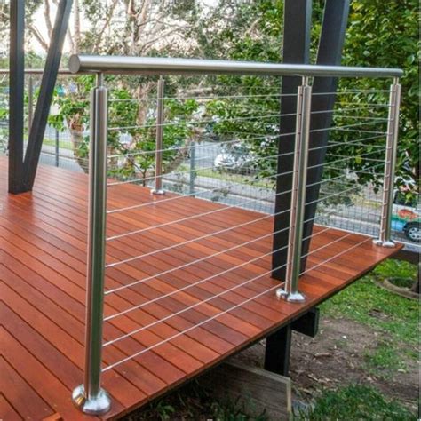 China Stainless Steel Cable Railing Post Suppliers Manufacturers