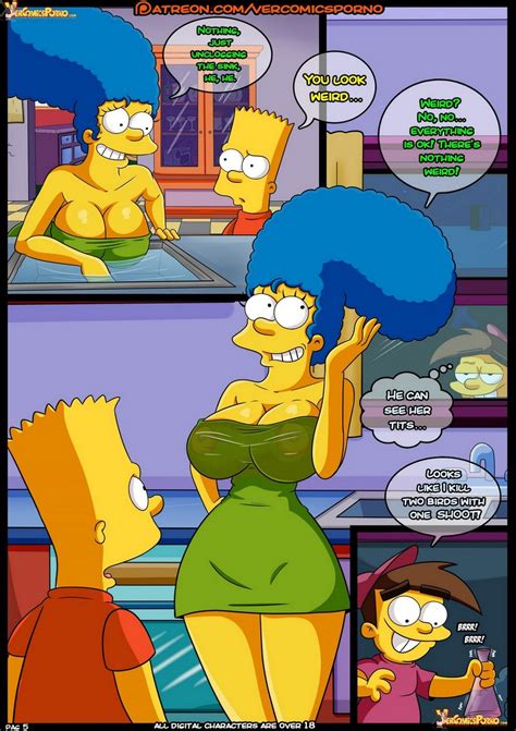 Post Bart Simpson Comic Croc Sx Crossover Fairly Oddparents Marge Simpson The Simpsons