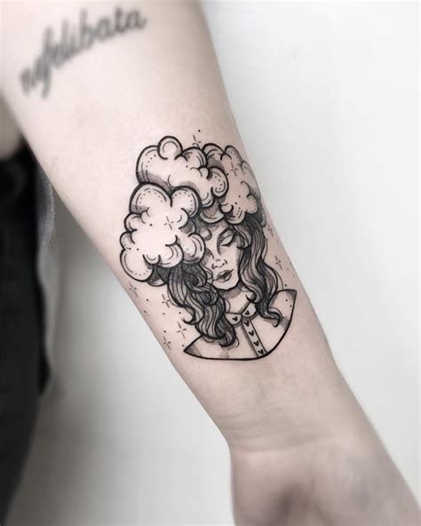 Tatuagem Que Fiz Na Lola A Maior Amante De Nuvens Foi Um Prazer Imenso