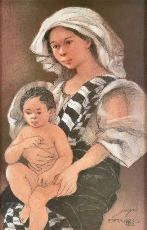 Jose Joya 1931 1995 Mother And Child