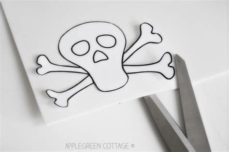 Pirate Eye Patch Template And Skull Applique Applegreen Cottage