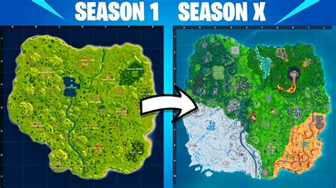 New fortnite map season 15. Evolution of the Fortnite Map (Season 1 - Season 10) - YouTube
