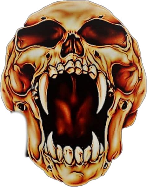 Skull Art Skull Art Drawing Air Brushes Skull Png Open Mouth Png Download 723919 Free