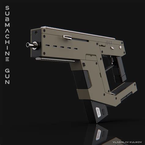 Artstation Submachine Gun Concept