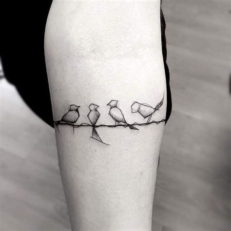 Distinct Tattoos With Birds For Women Sketch Style Tattoos Sketchy