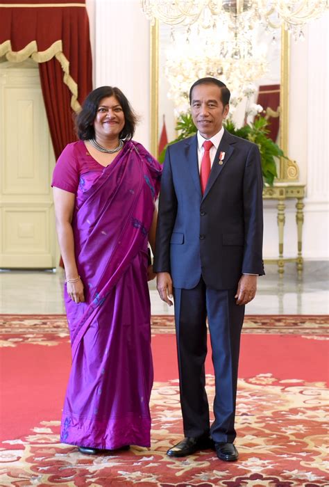 Ambassador Of Sri Lanka To Jakarta Yasoja Gunasekera Presents