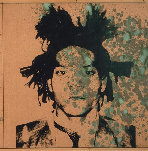 Jean Michel Basquiat Andy Warhol C1982 Acrylic Silkscreen Ink And