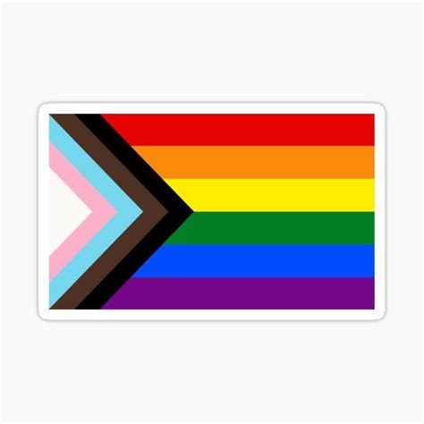 Cute Lgbtq Flag Heart Stickers Lgbtq Pride Gay Pride Rainbow Bi Lesbian Trans Asexual Pan High