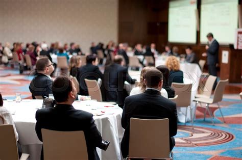 Indoor Business Conference For Stock Image Colourbox