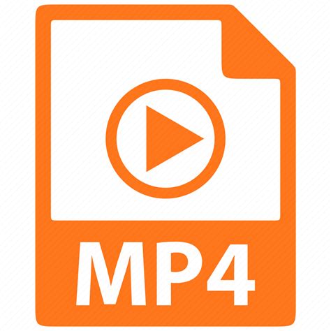 Document Extension File Format Mp4 Icon Download On Iconfinder