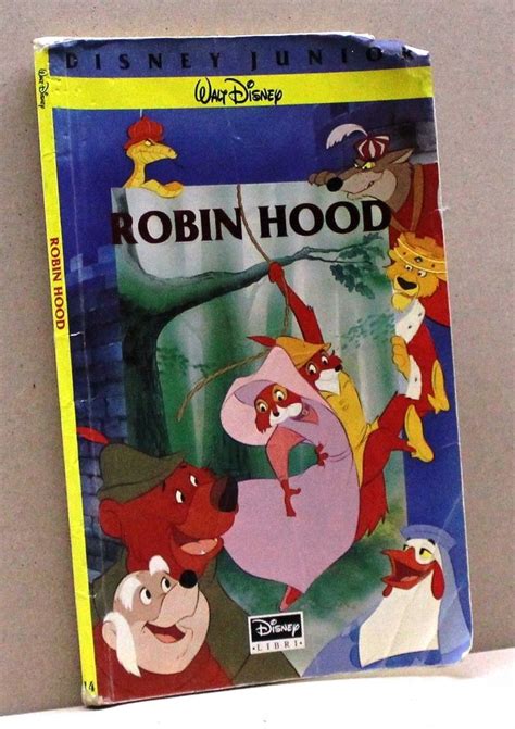 Then he said to them,my friends, sherwood forest is our new home. ROBIN HOOD - Walt Disney Libro n. 14 | eBay | Robin hood ...
