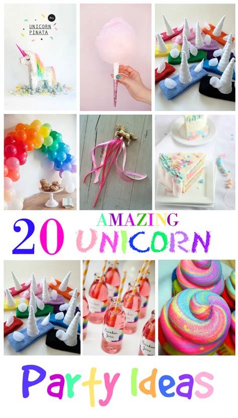 20 Amazing Unicorn Birthday Party Ideas For Kids