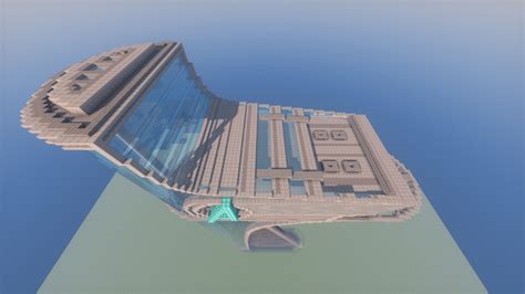 Avengers Tower Grand Central Station Minecraft Map
