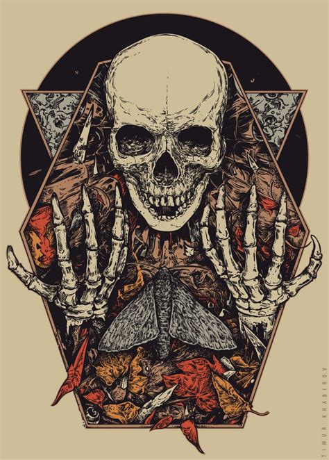 Skull Art From Timur Khabirov Obsessed With Skulls Skull Art