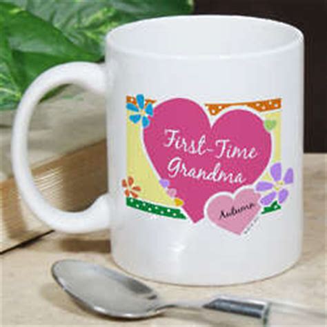 Price and stock could change after publish date, and we may make money from these links. Personalized First-Time Grandma Mug - FindGift.com
