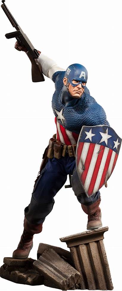 America Captain Hydra Figure Sideshow Collectibles Allied