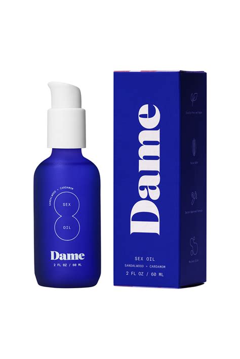 Massage Oil Intimate Naturally Derived Body Oil For Couples Play Dame Products