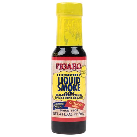 Figaro 4 Oz Hickory Liquid Smoke And Marinade