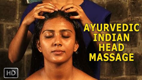 Ayurvedic Indian Head Massage Siro Abhyangam Oil Massage For Brain