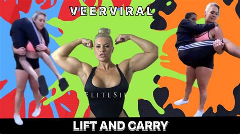 Lift And Carry Woman Lift And Carry Man Lift Carry Tall And Strong Fbb Veerviral Youtube