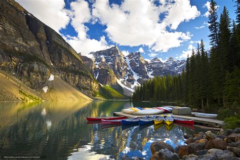Tlcharger Fond Decran Moraine Lake Parc National Banff Alberta