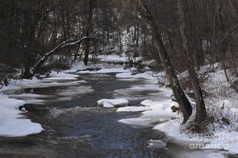 Beautiful Snowy Creek Photograph By Hughes Country Roads Photography