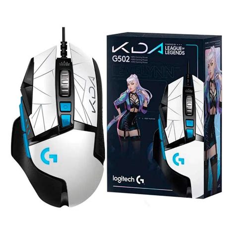 Mouse Gamer Logitech G502 Hero Kda League Of Legends Edition