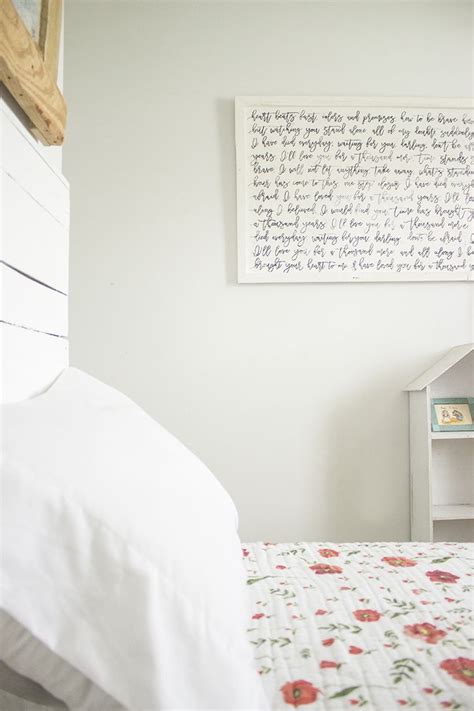 Doing a shiplap wall is much easier than you think. DIY Shiplap Farmhouse Bed Headboard | We Lived Happily ...