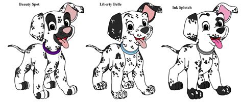 Three New Dalmatians Pointables By Claire Cooper On Deviantart
