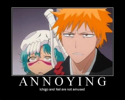 Ichigo And Nel Lol I Loved Their Faces In This Scene Bleach Funny