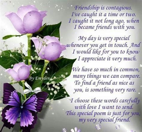 Maybe you would like to learn more about one of these? Special Friendship Poems And Quotes. QuotesGram